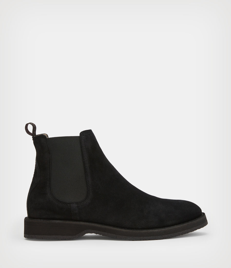 Hommes Francis Suede Boots (black) - Image 1