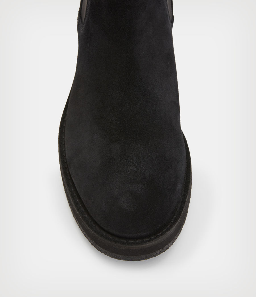 Men's Francis Suede Boots (black) - Image 2