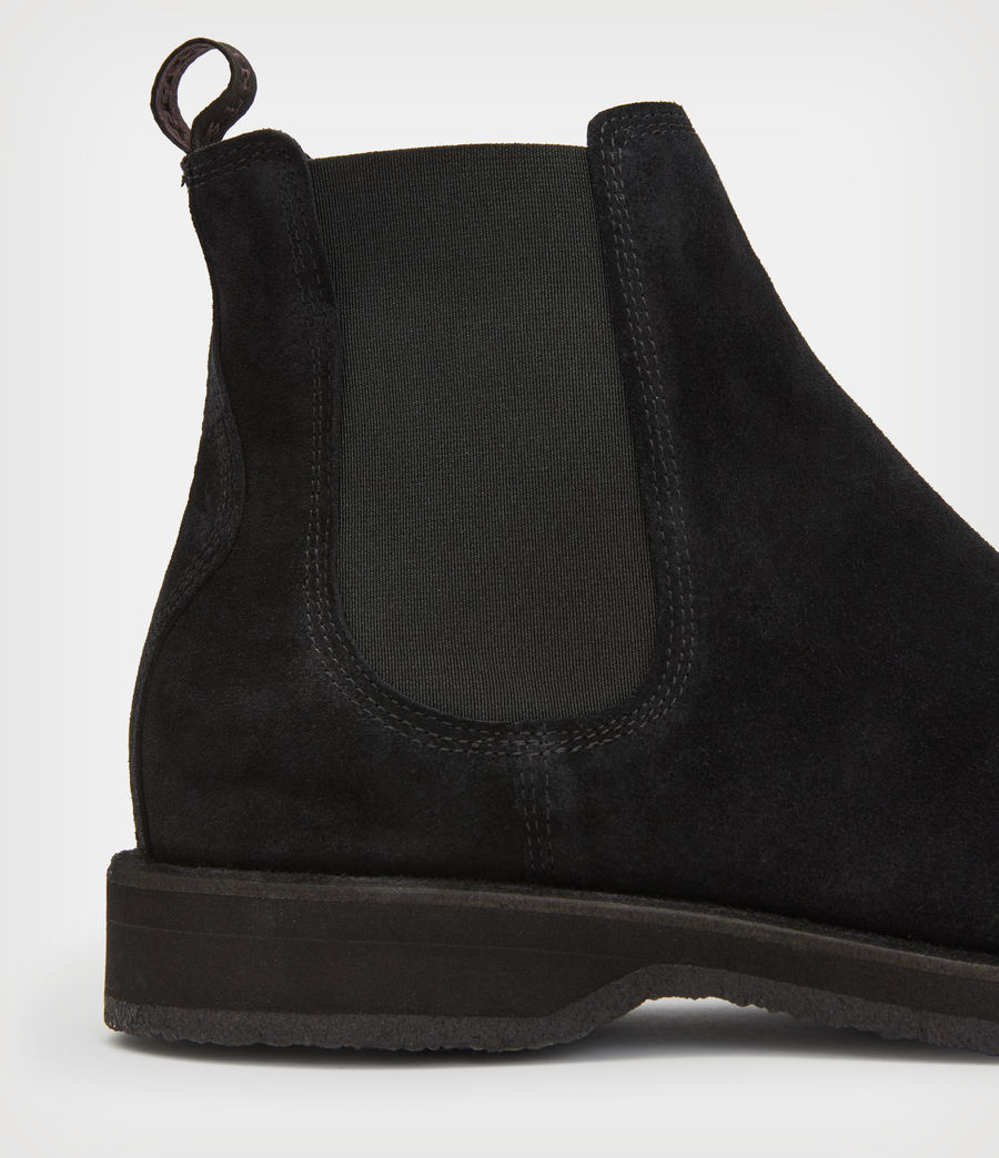 Herren Francis Suede Boots (black) - Image 4