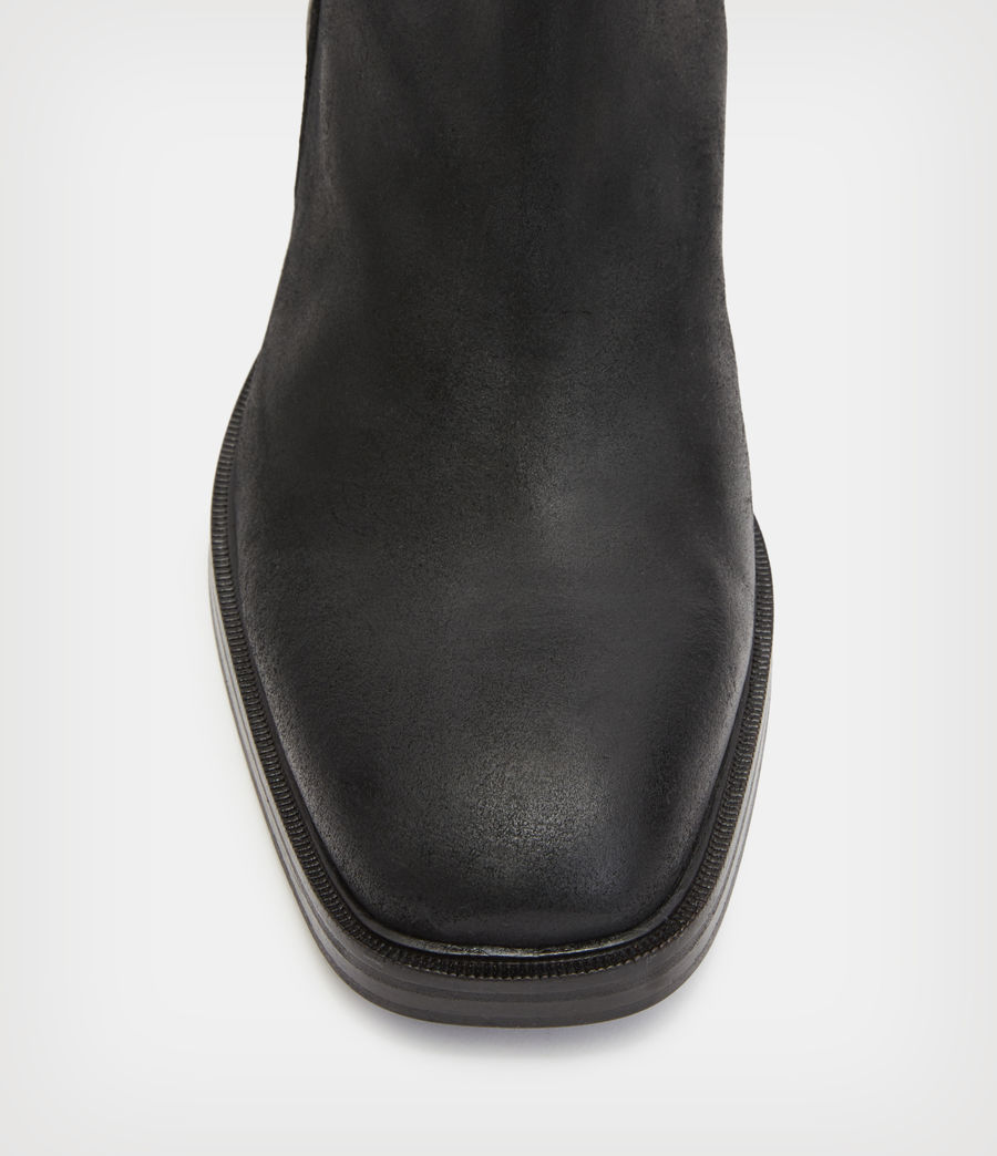 Men's Seth Leather Boots (black) - Image 2