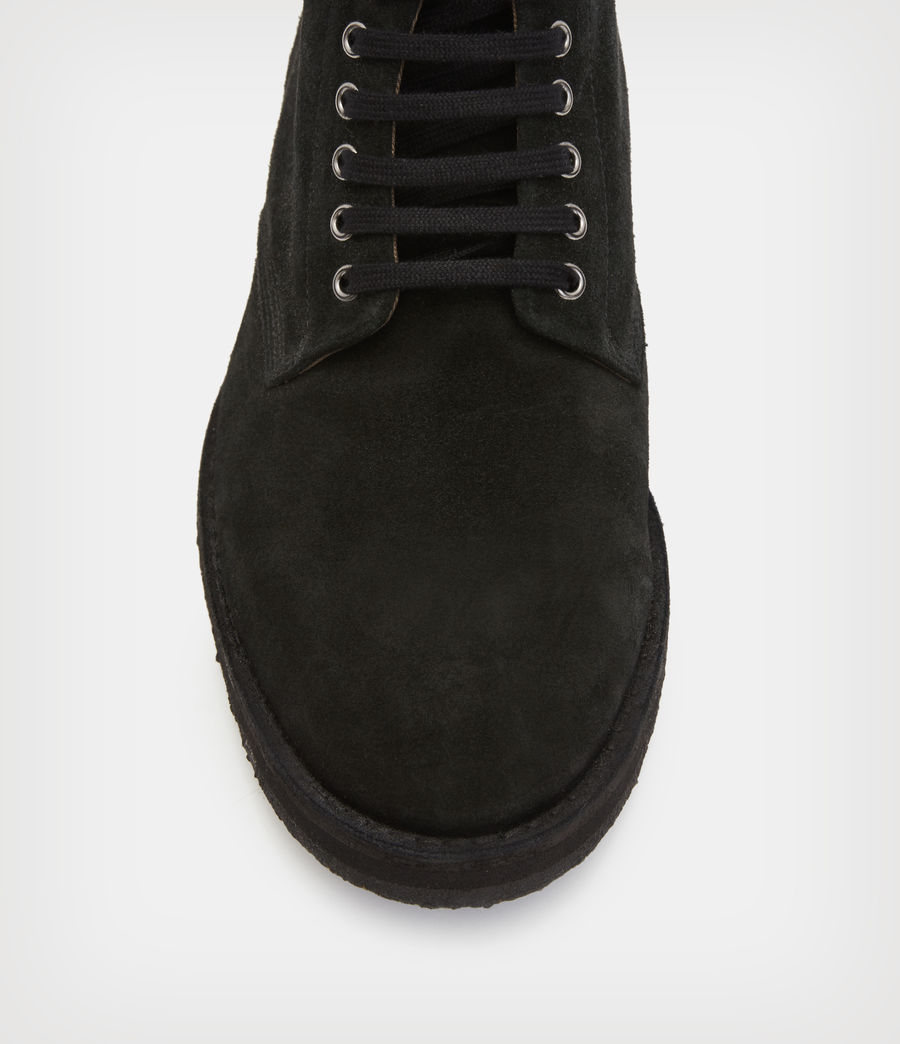 Men's Mathias Suede Boots (black) - Image 2