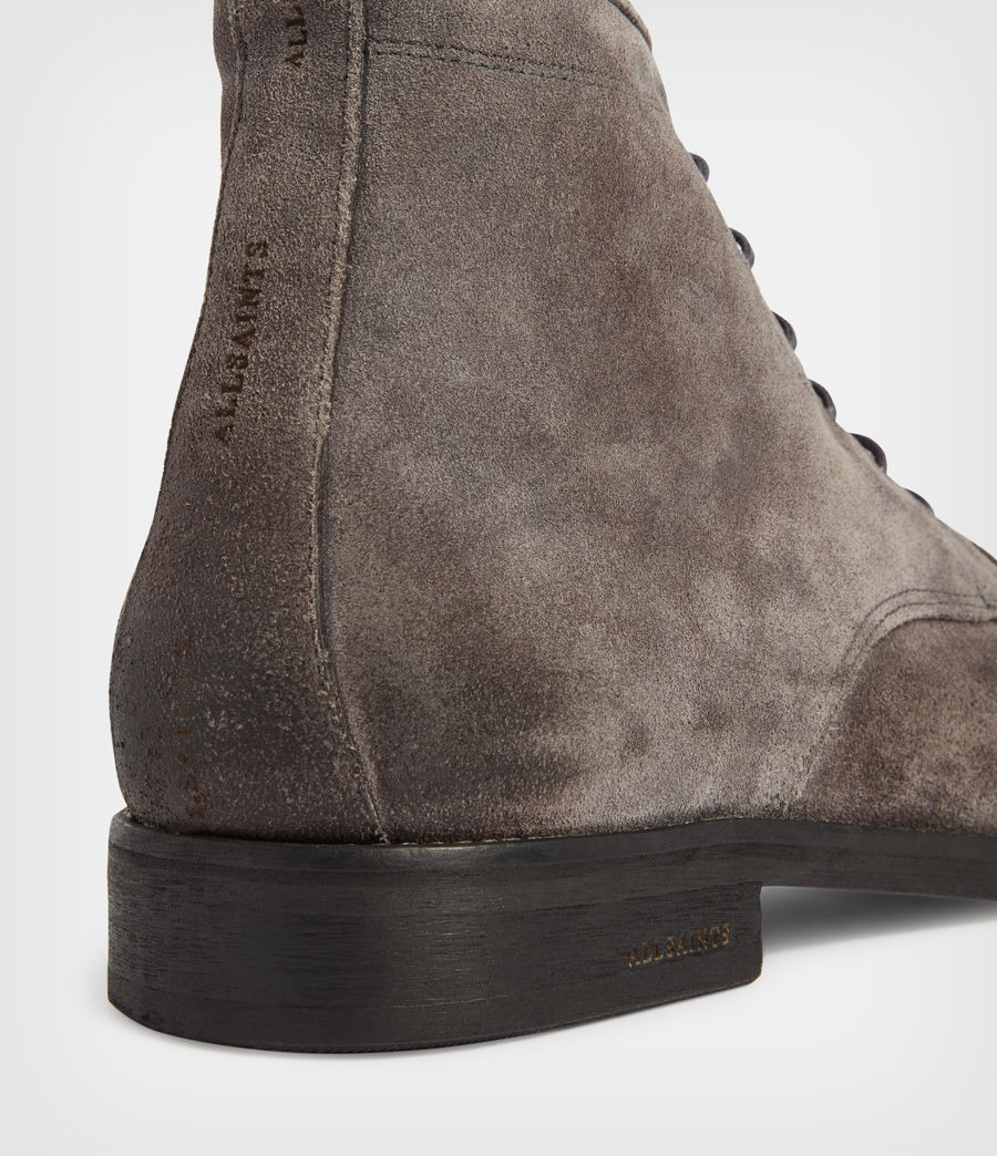 Hommes Harland Suede Boots (charcoal_grey) - Image 6