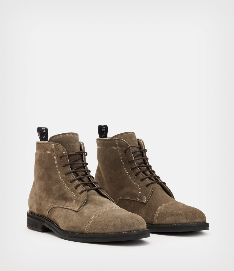 Men's Harland Suede Boots (taupe) - Image 10