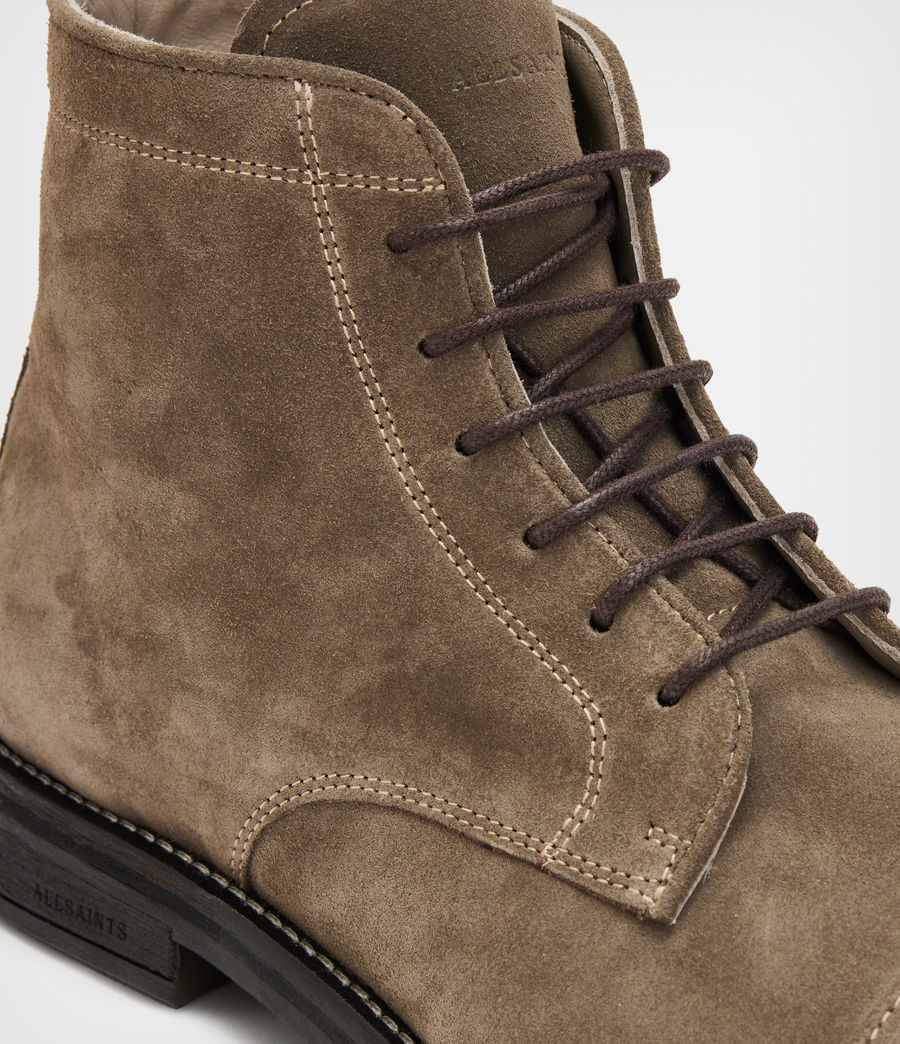 Mens Harland Suede Boots (taupe) - Image 6