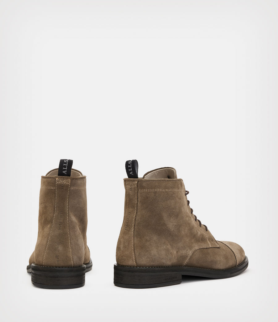 Mens Harland Suede Boots (taupe) - Image 7