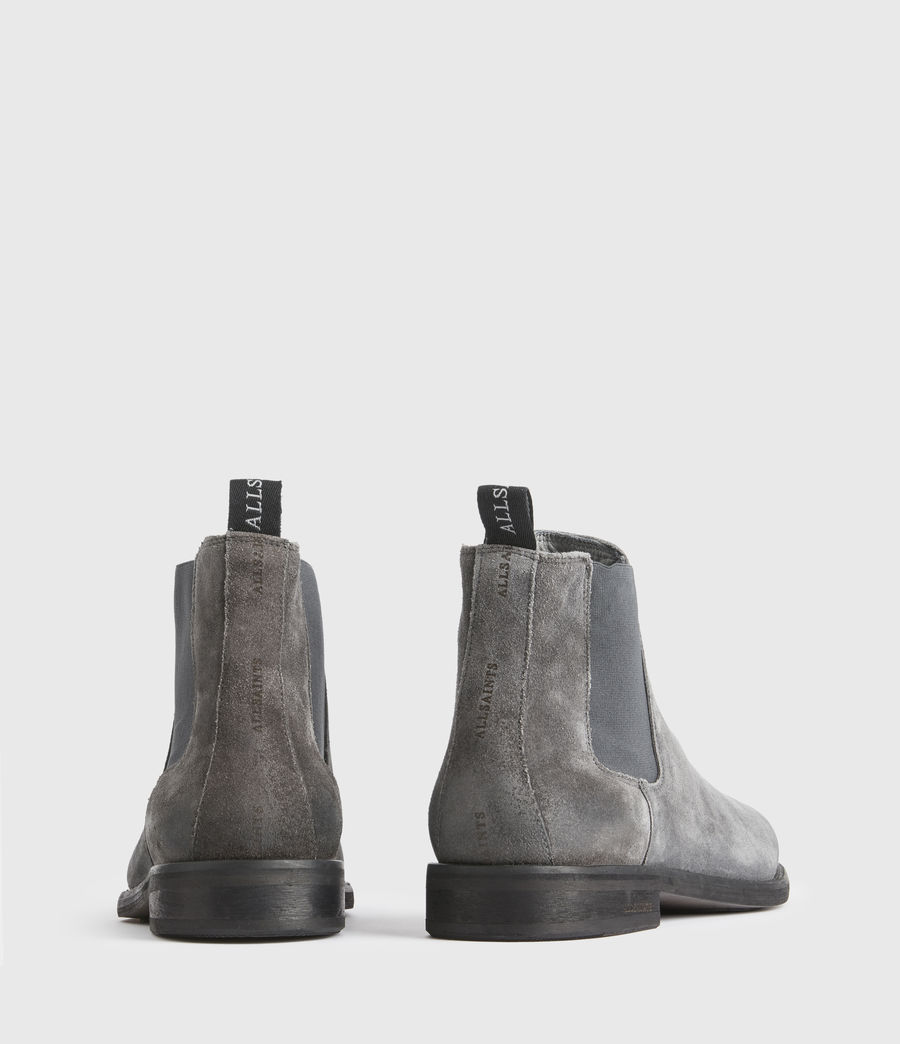 Herren Harley Suede Boots (charcoal_grey) - Image 5