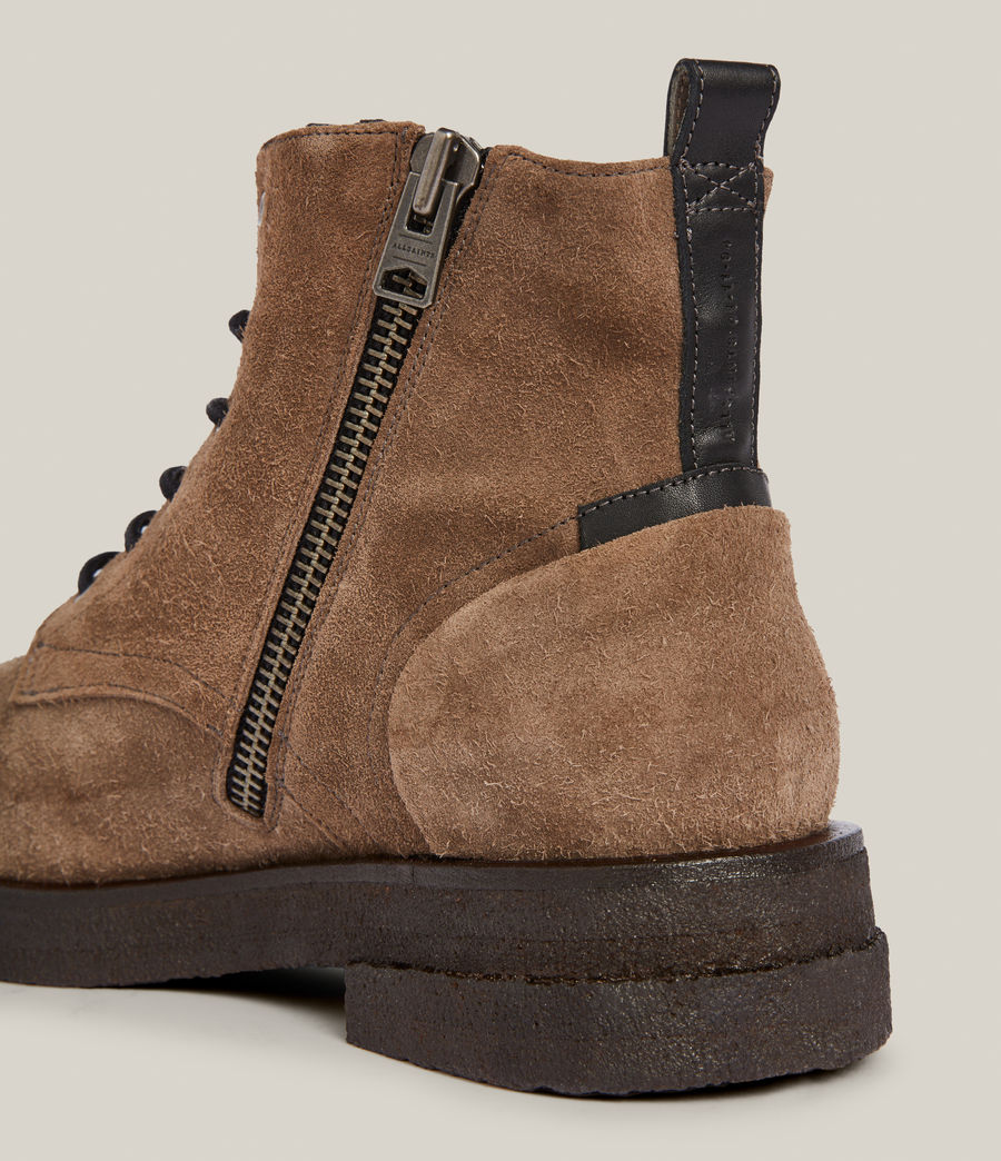 Herren Kerouac Suede Boots (grey) - Image 6