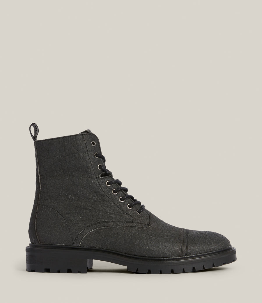 Men's Bodega Vegan Leather Boots (black) - Image 1