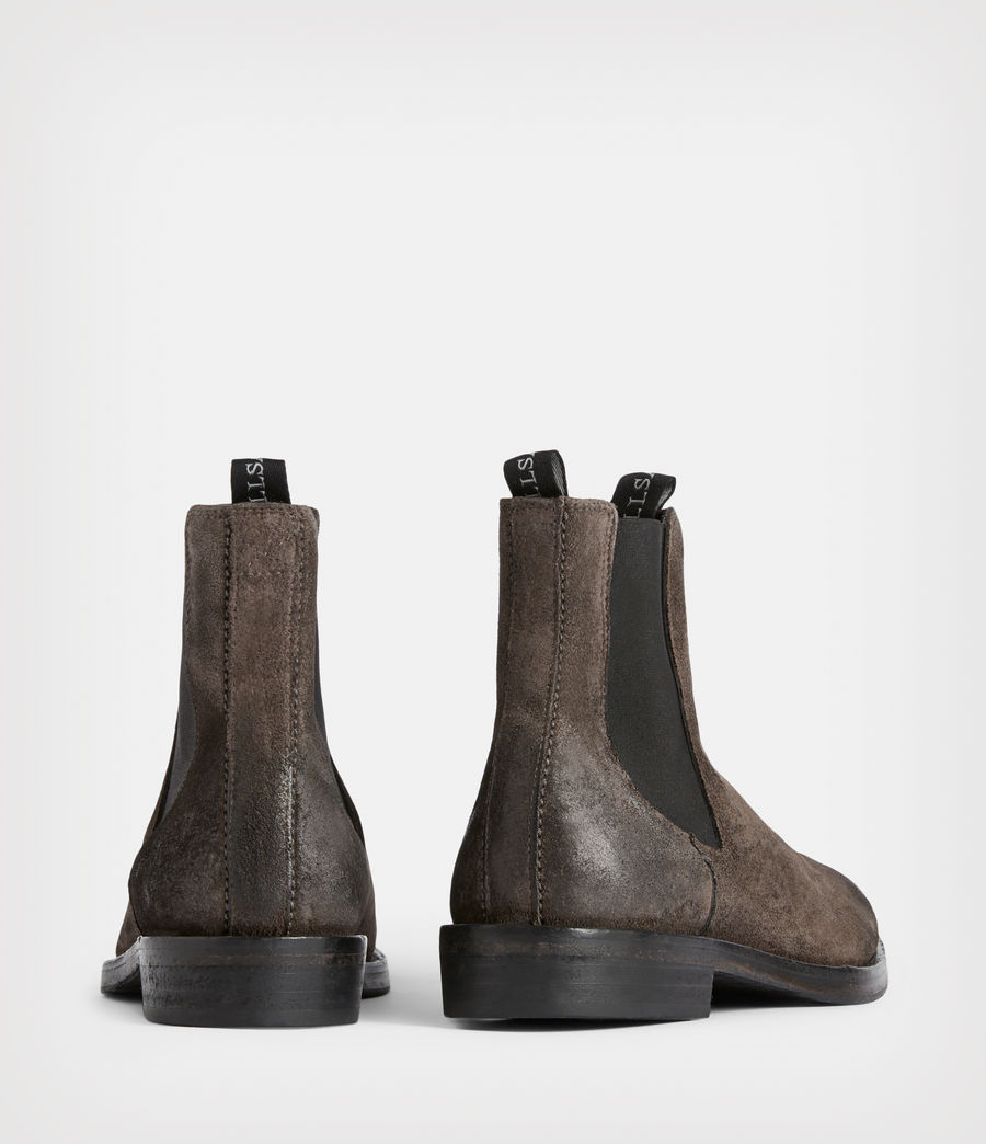 Men's Eli Suede Boots (grey) - Image 5