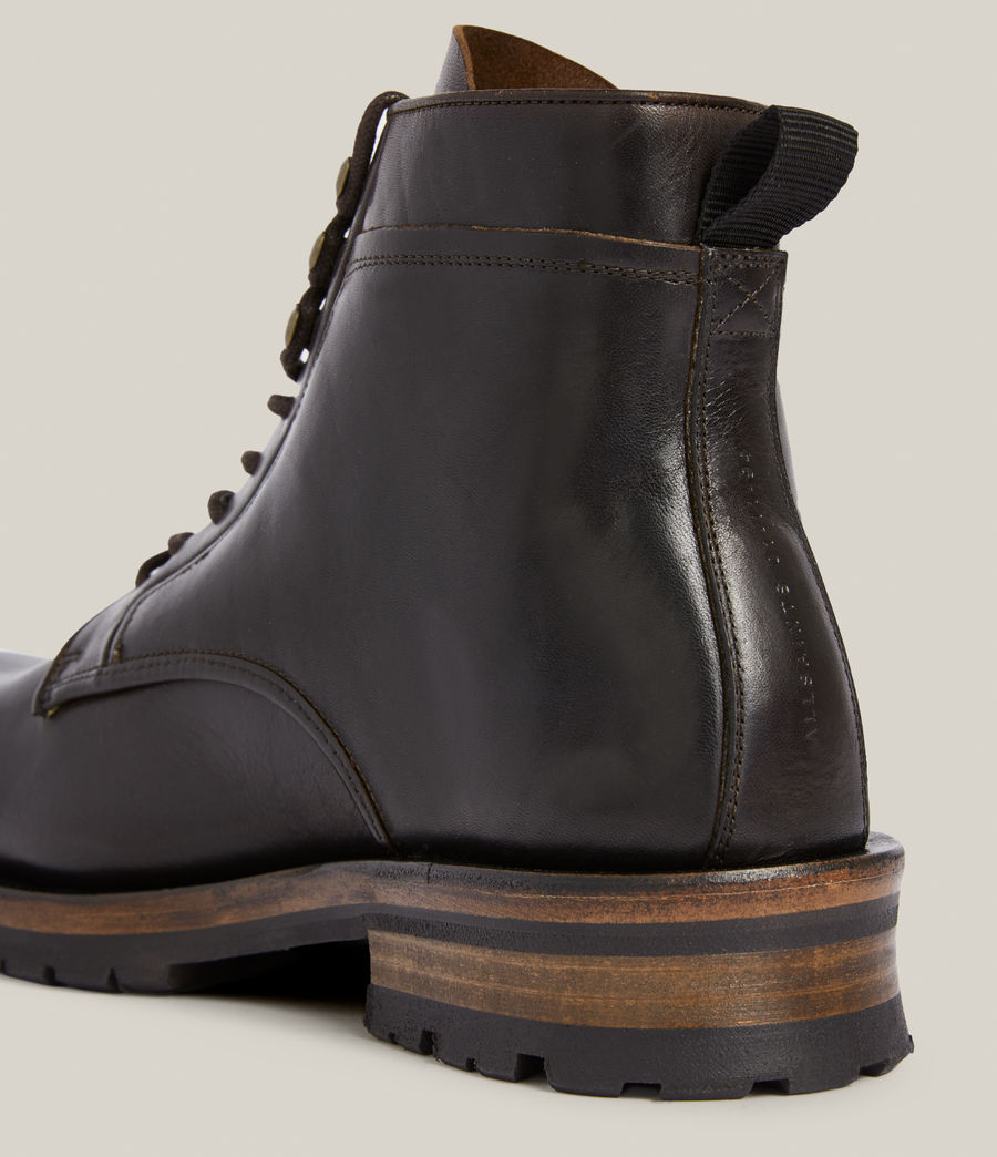 Mens Holster Leather Boots (bitter_chocolate) - Image 6