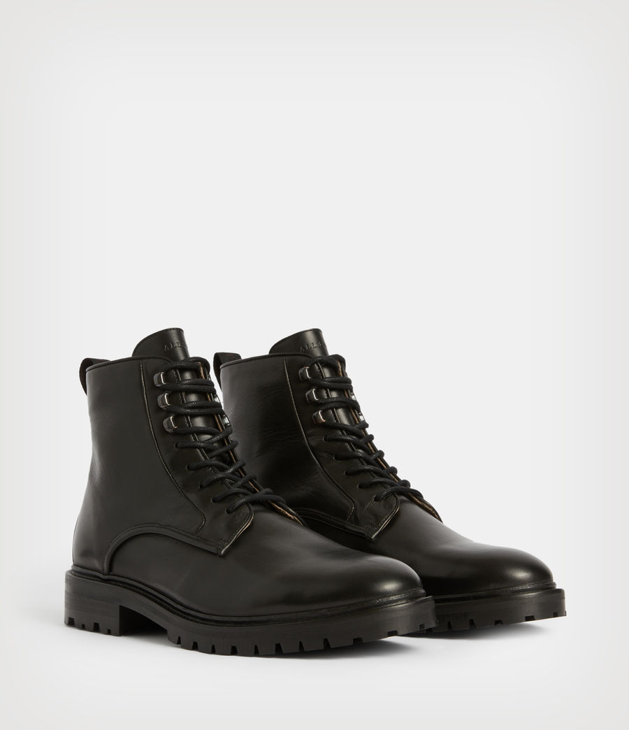 Men's Laker Leather Boots (black) - Image 5