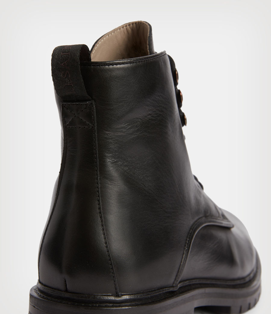 Mens Laker Leather Boots (black) - Image 6