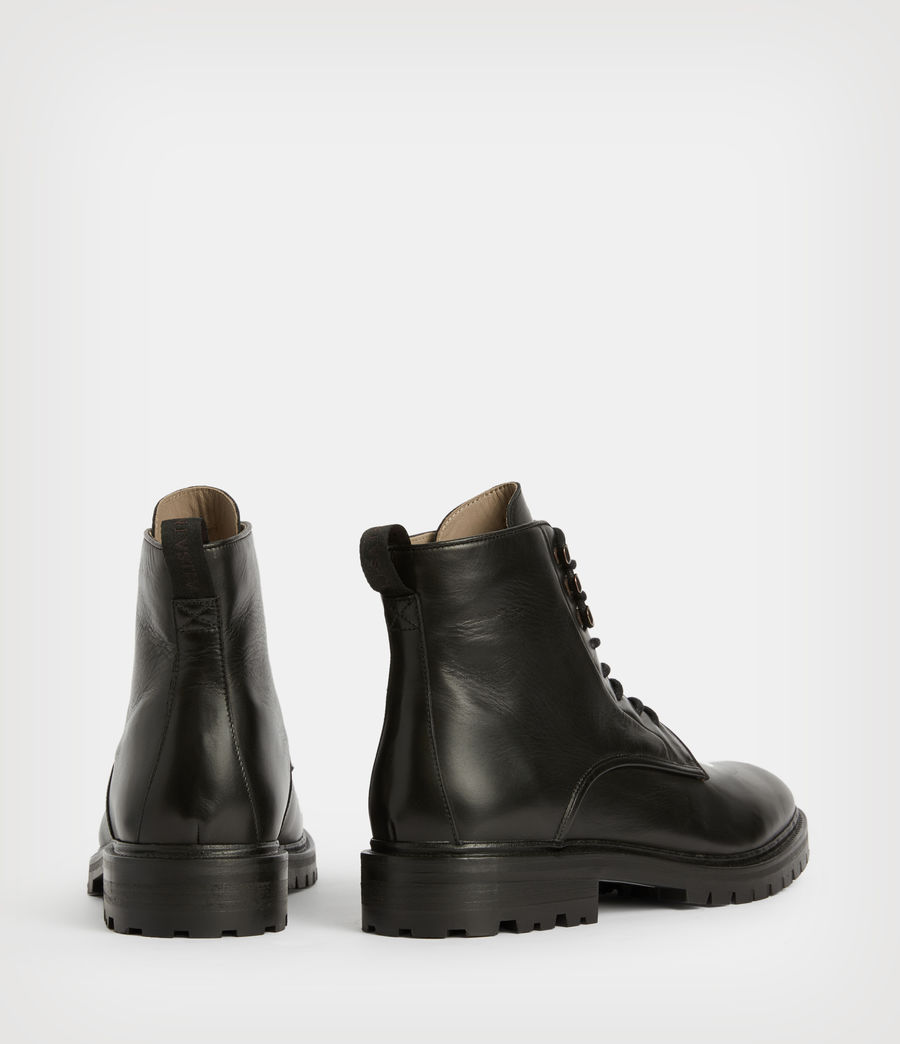 Men's Laker Leather Boots (black) - Image 7