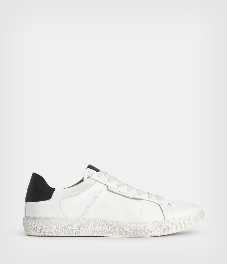 Mens Sheer Low Top Sneakers (chalk_white) - Image 1