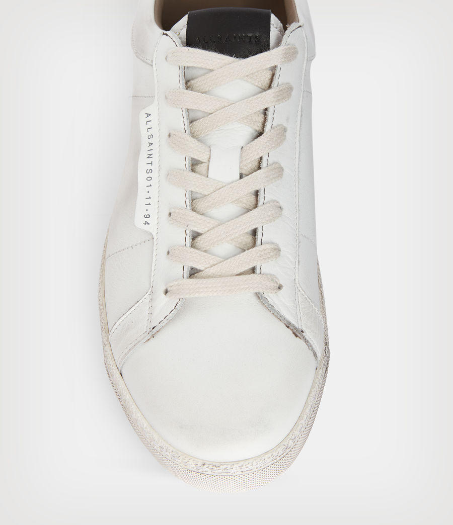 Mens Sheer Low Top Sneakers (chalk_white) - Image 2