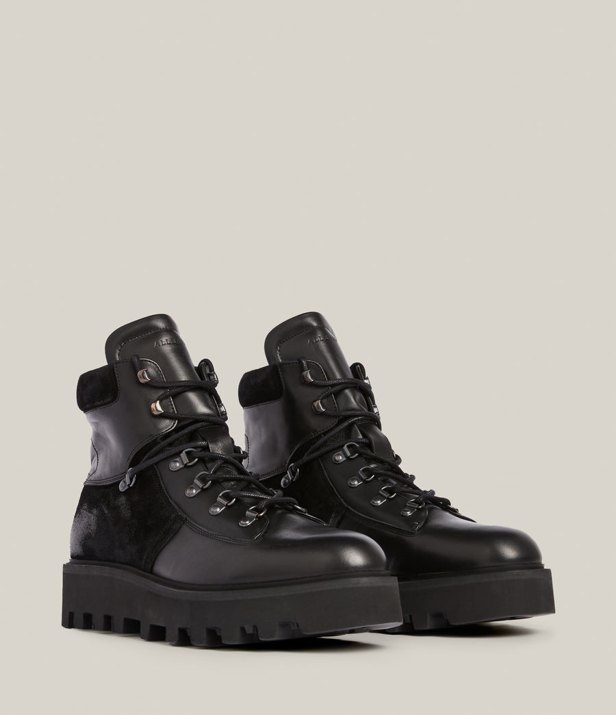 Men's Kai Leather Boots (black) - Image 5