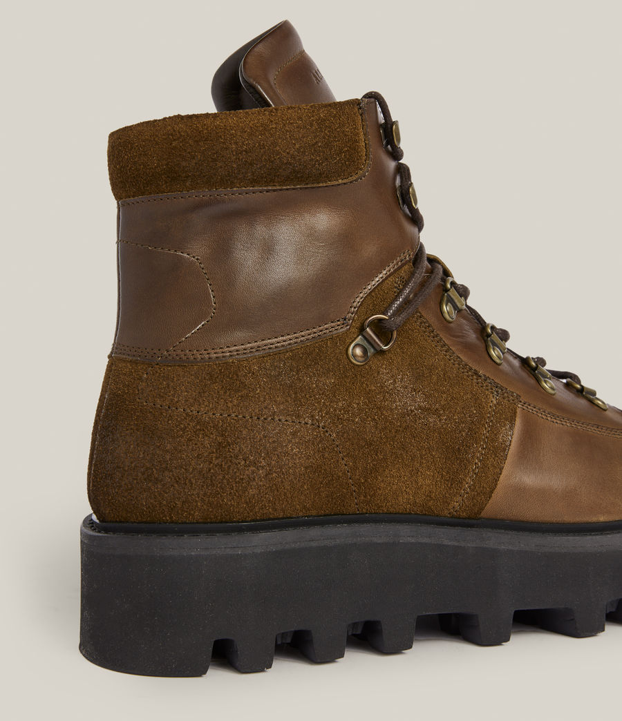 Herren Kai Leather Boots (bitter_chocolate) - Image 6