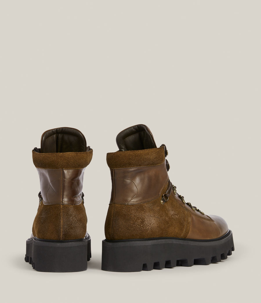 Herren Kai Leather Boots (bitter_chocolate) - Image 7
