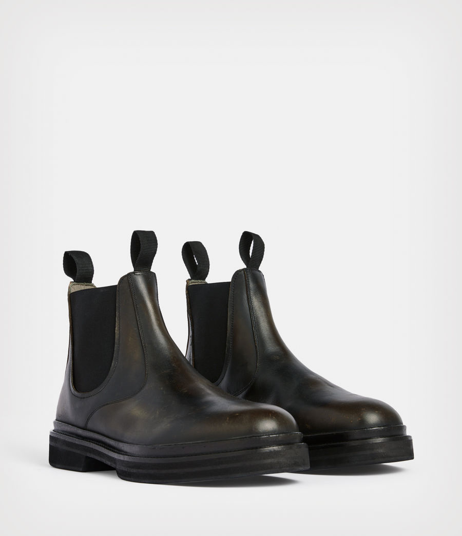 Men's Jonboy Leather Boots (dark_brown) - Image 4