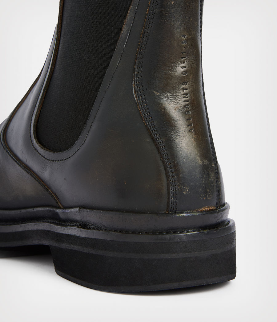 Mens Jonboy Leather Boots (dark_brown) - Image 5