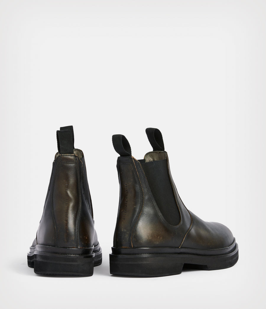 Hommes Jonboy Leather Boots (dark_brown) - Image 6
