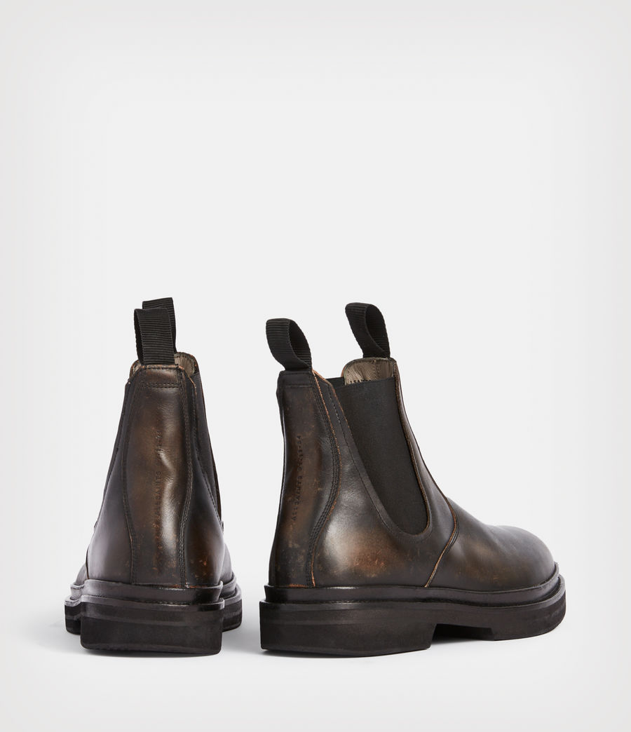 Mens Jonboy Leather Boots (dark_brown) - Image 7