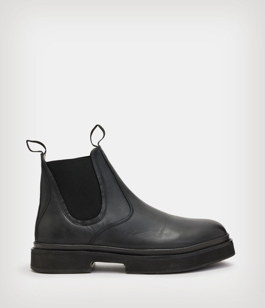 Hommes Jonboy Leather Boots (black) - Image 1