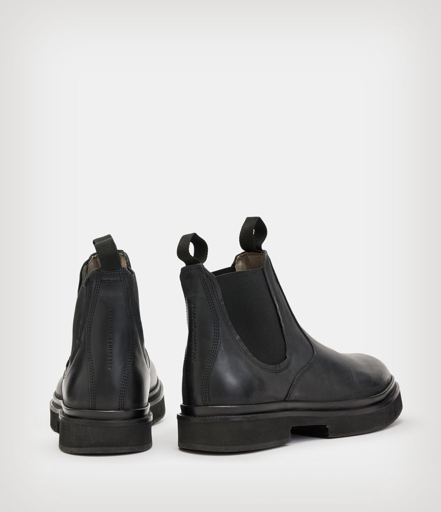 Hommes Jonboy Leather Boots (black) - Image 7