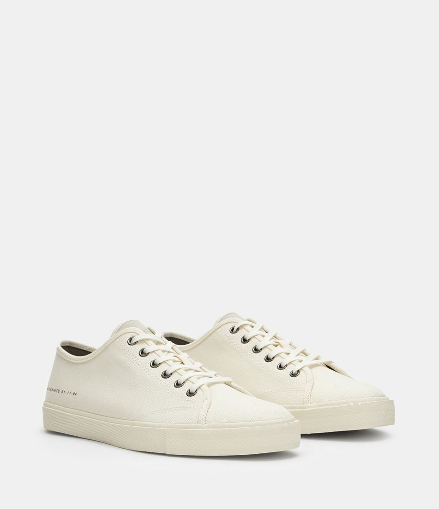 Men's Theo Low Top Trainers (off_white) - Image 5