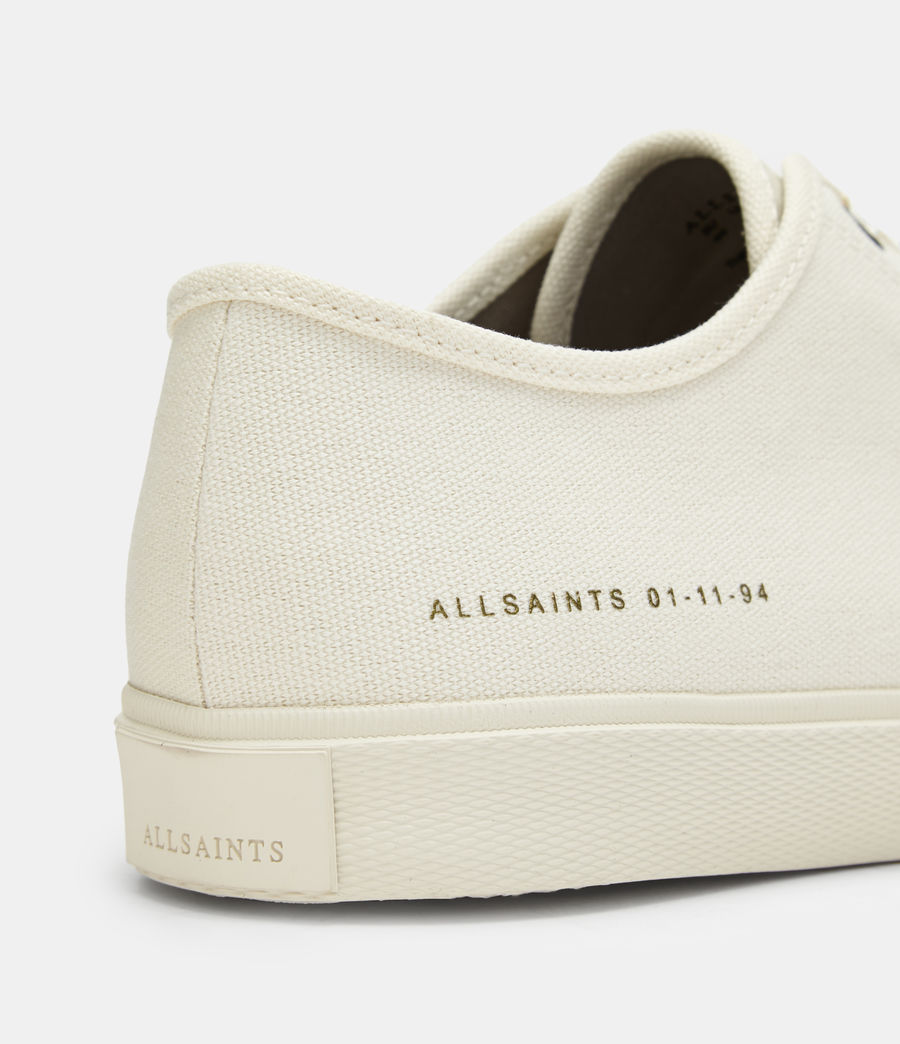 Men's Theo Low Top Trainers (off_white) - Image 6
