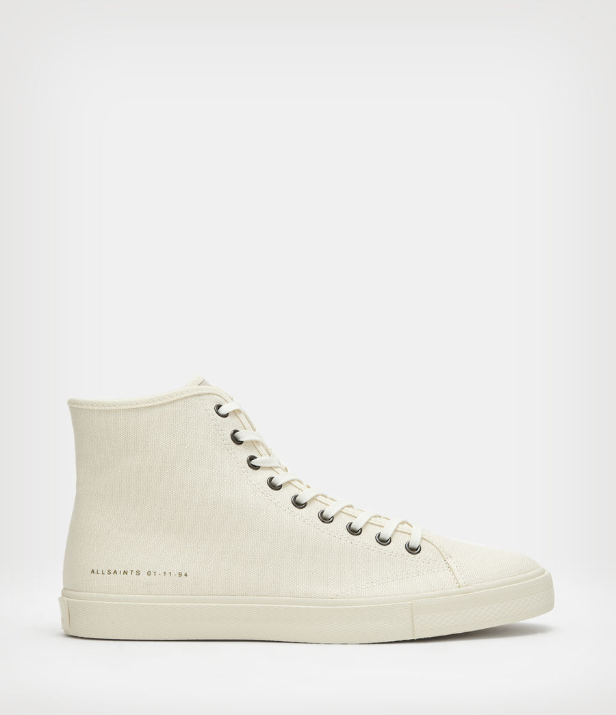 Men's Bryce High Top Trainers (off_white) - Image 1
