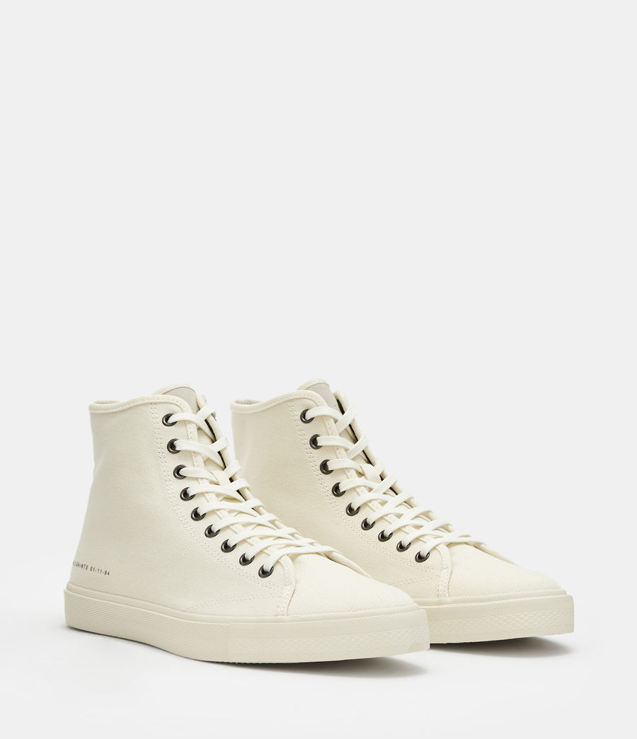 Men's Bryce High Top Trainers (off_white) - Image 5