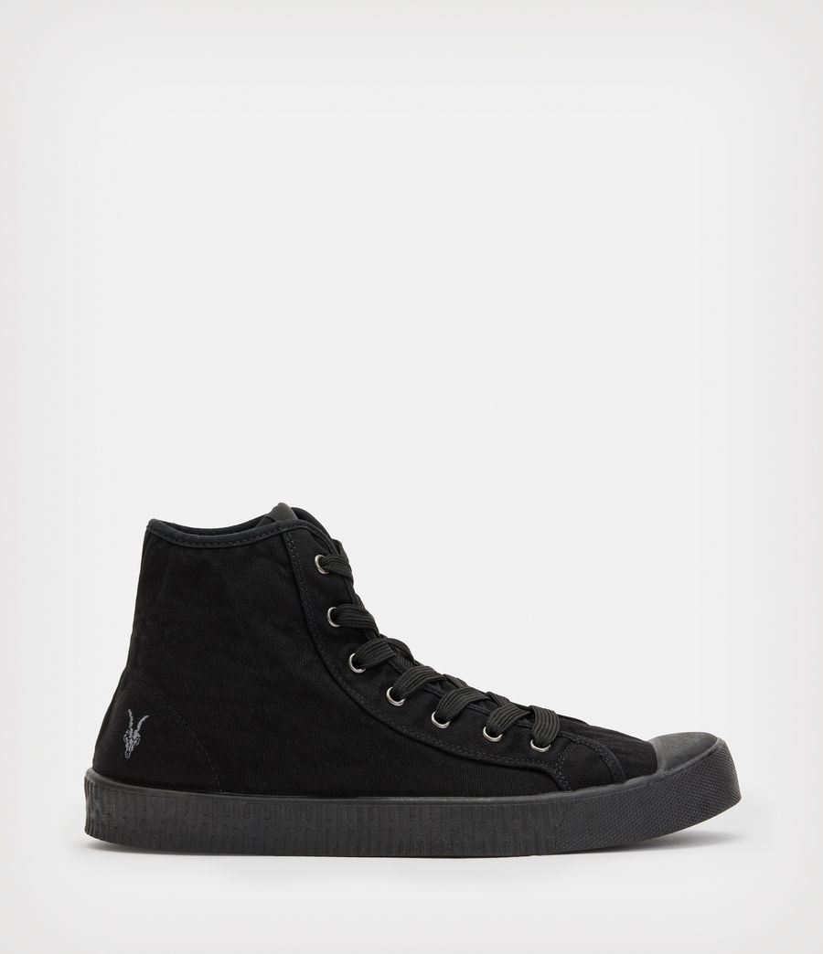 Mens Max High Top Sneakers (black_black) - Image 1