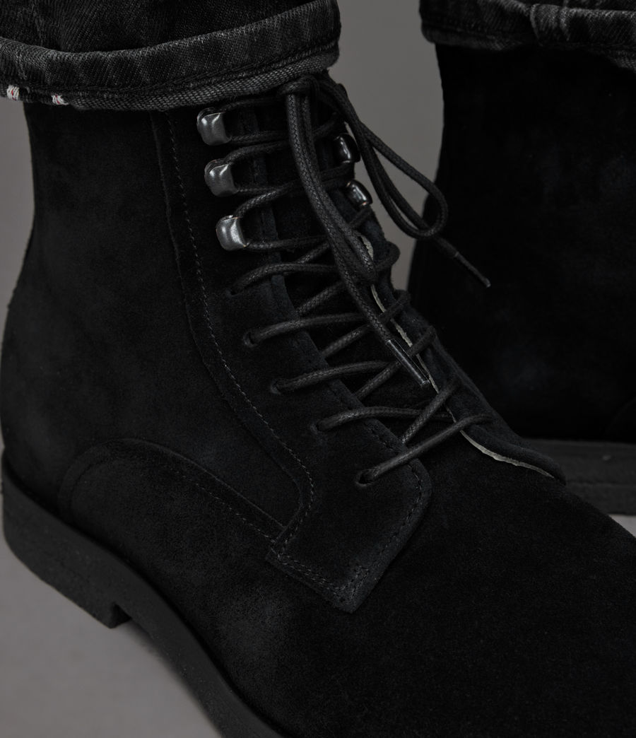 Herren Kyle Suede Boots (black) - Image 4
