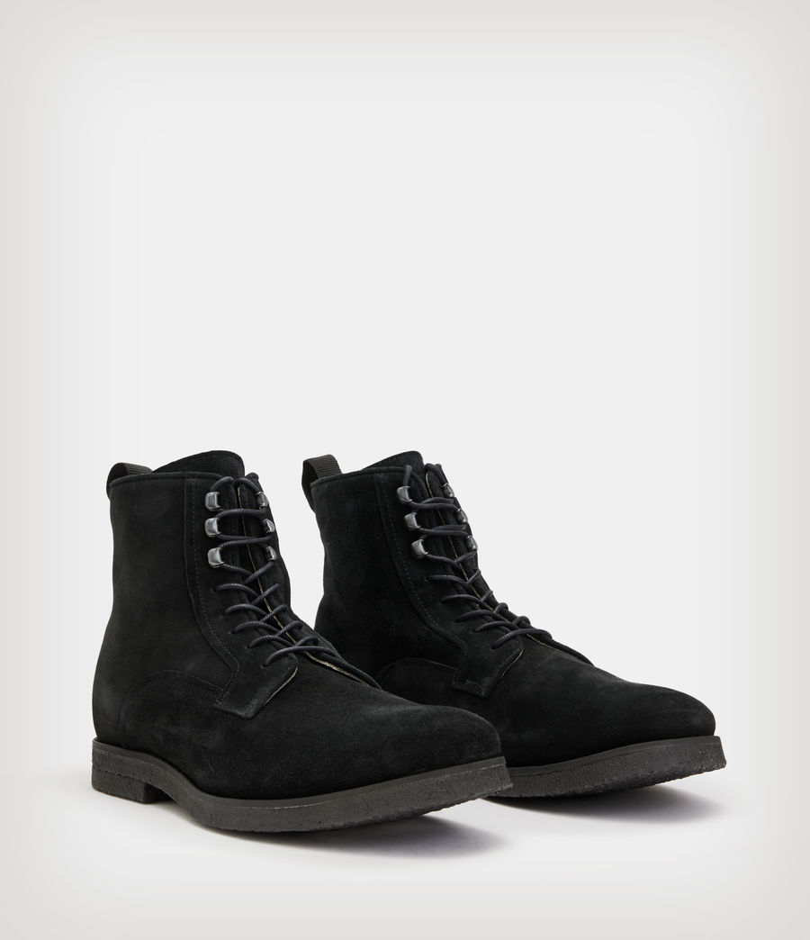 Herren Kyle Suede Boots (black) - Image 5