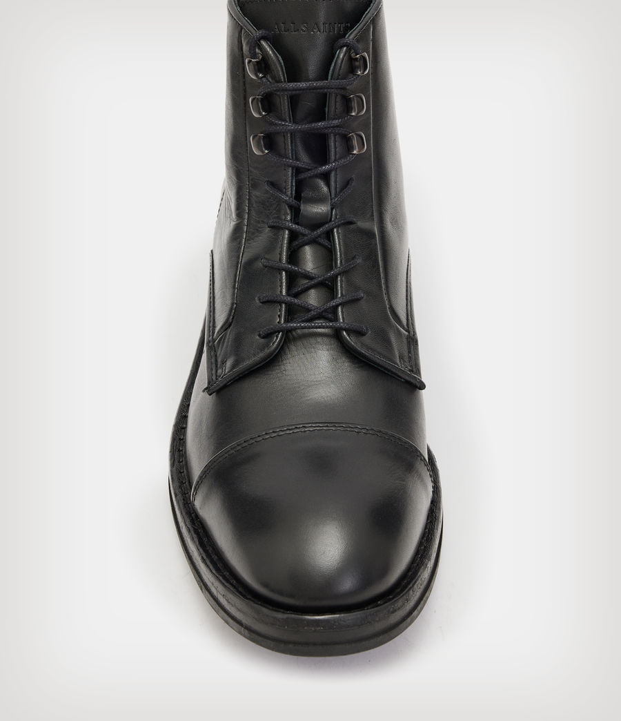 Herren Lambert Leather Boots (black) - Image 3
