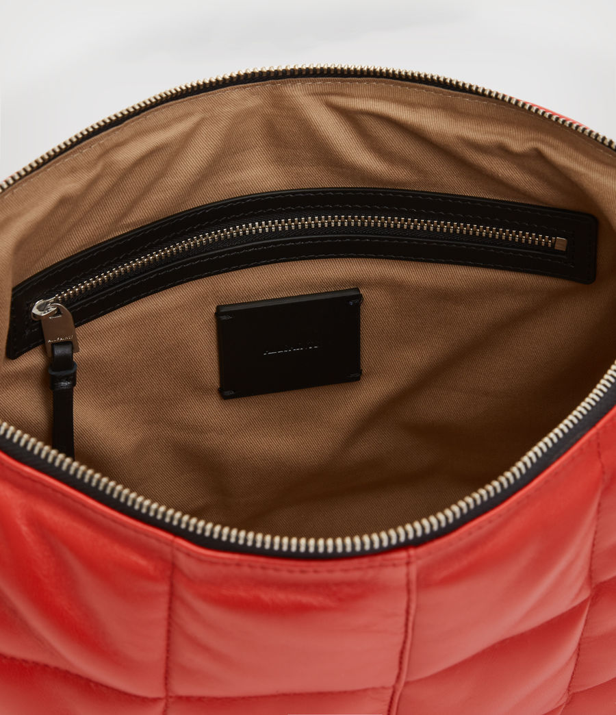 Femmes Edbury Leather Quilted Bag (gala_red) - Image 3