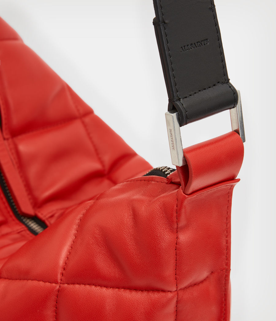Femmes Edbury Leather Quilted Bag (gala_red) - Image 5
