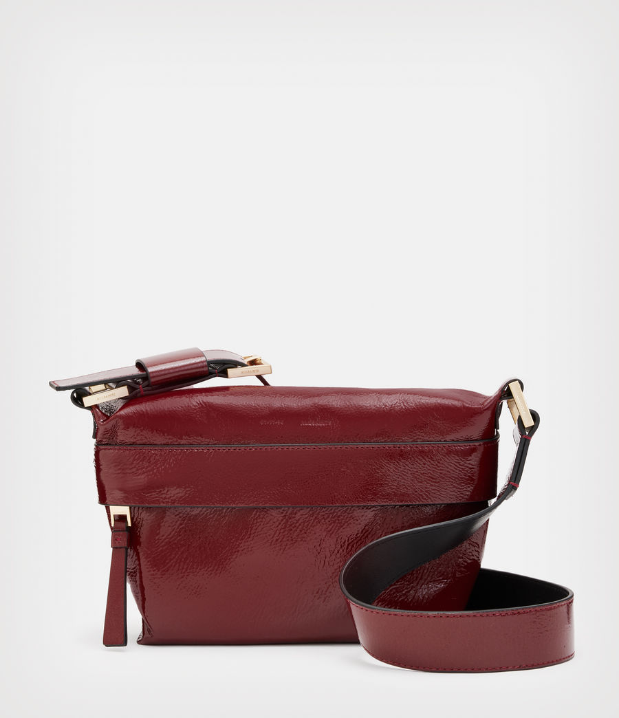 Women's Colette Leather Crossbody Bag (liquid_red) - Image 2