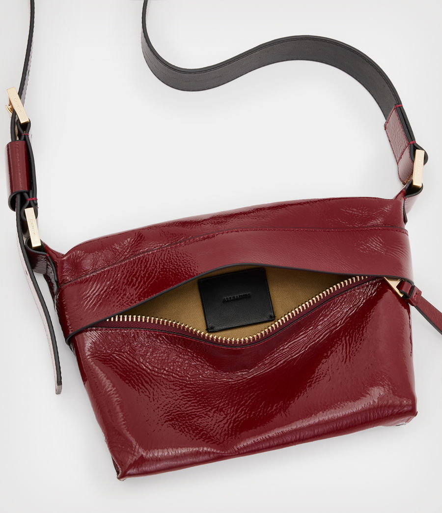 Women's Colette Leather Crossbody Bag (liquid_red) - Image 3