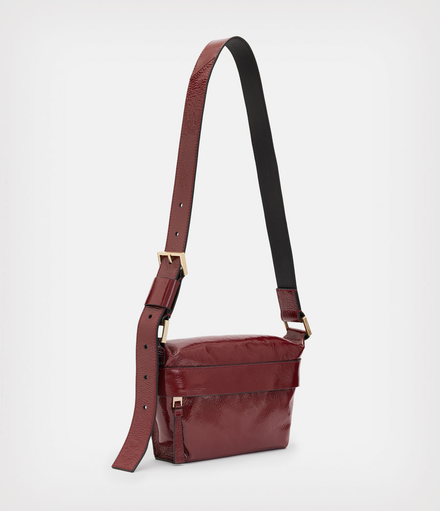 Women's Colette Leather Crossbody Bag (liquid_red) - Image 4
