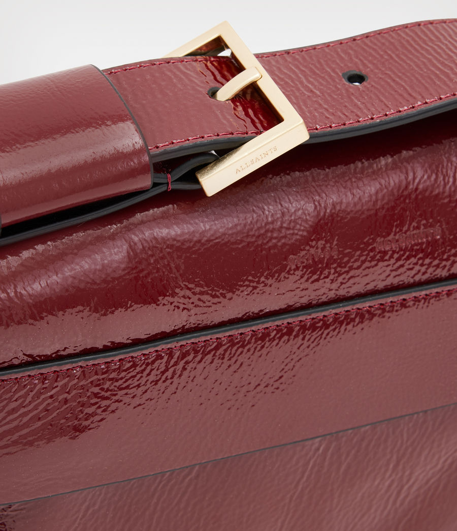 Women's Colette Leather Crossbody Bag (liquid_red) - Image 6
