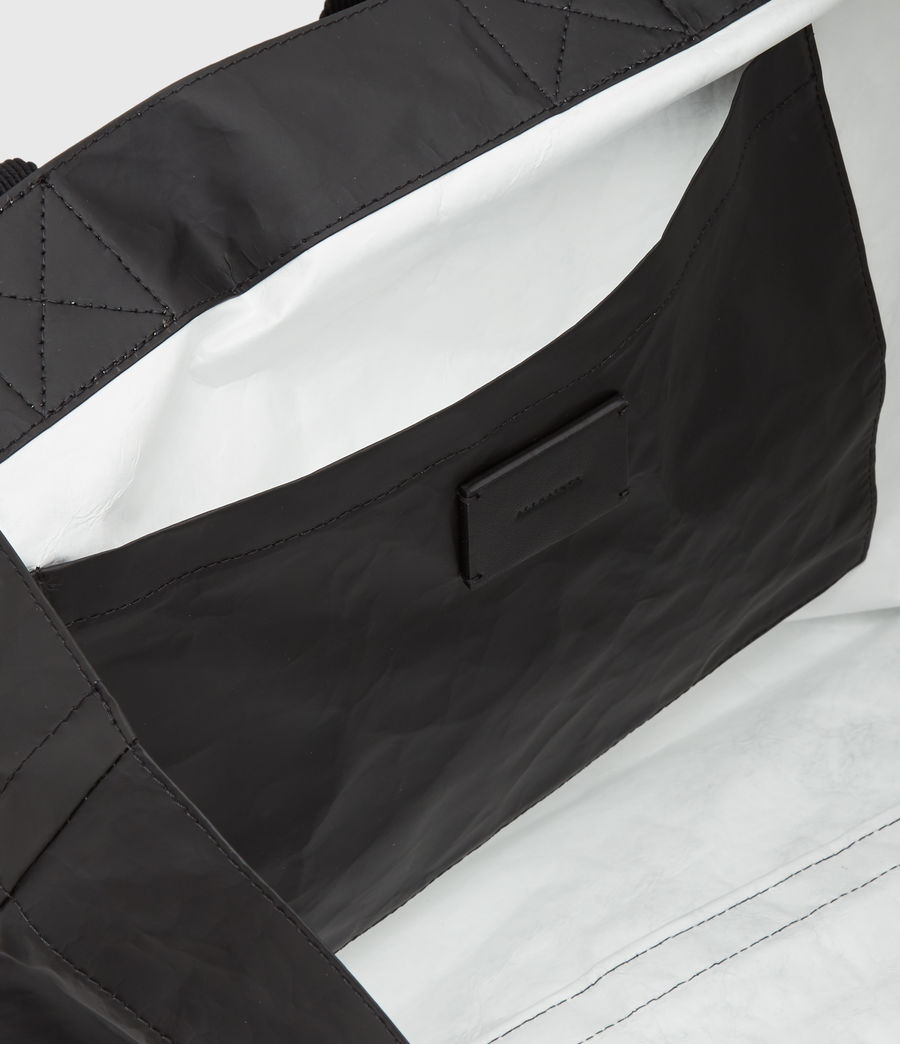 Womens Acari Paper Tote Bag (black) - Image 3