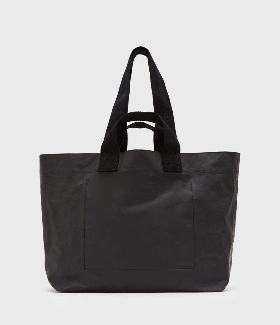 Womens Acari Paper Tote Bag (black) - Image 6