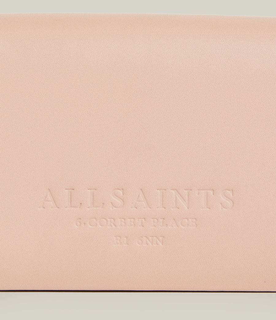 Womens Ludivine Leather Crossbody Bag (alabaster_pink) - Image 5