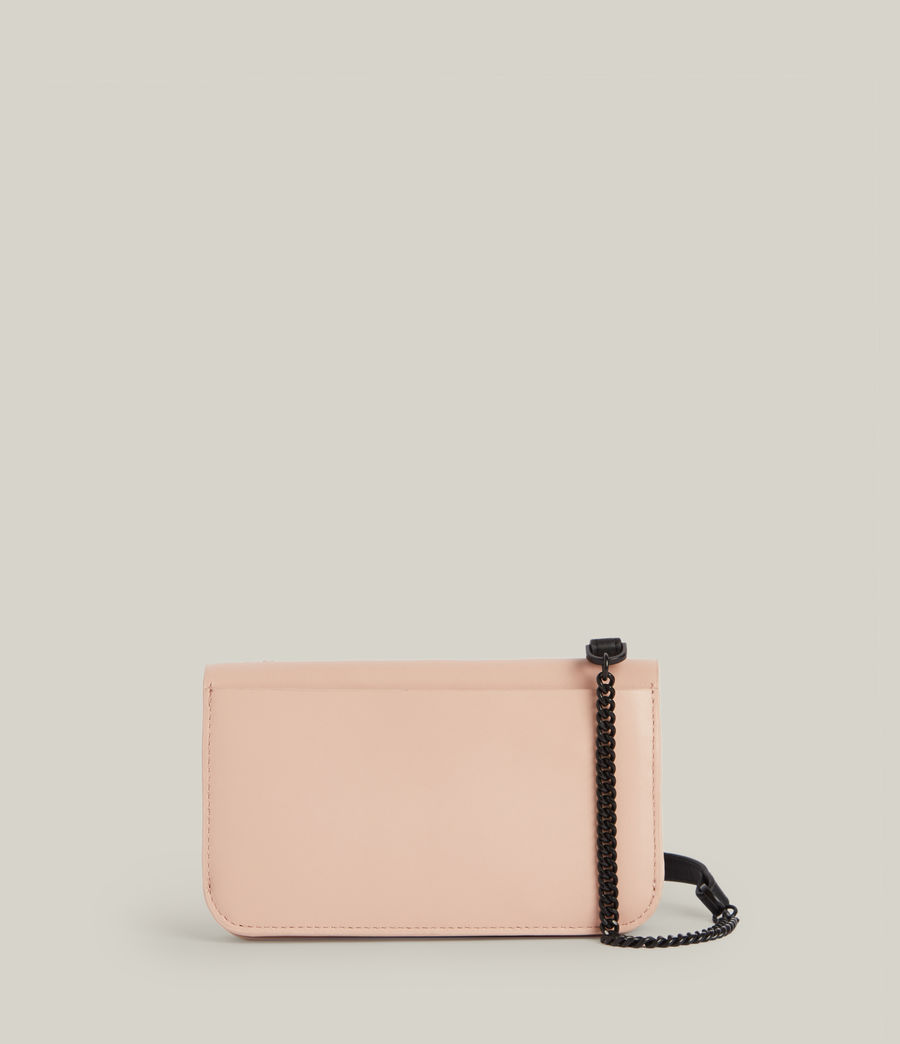 Women's Ludivine Leather Crossbody Bag (alabaster_pink) - Image 6