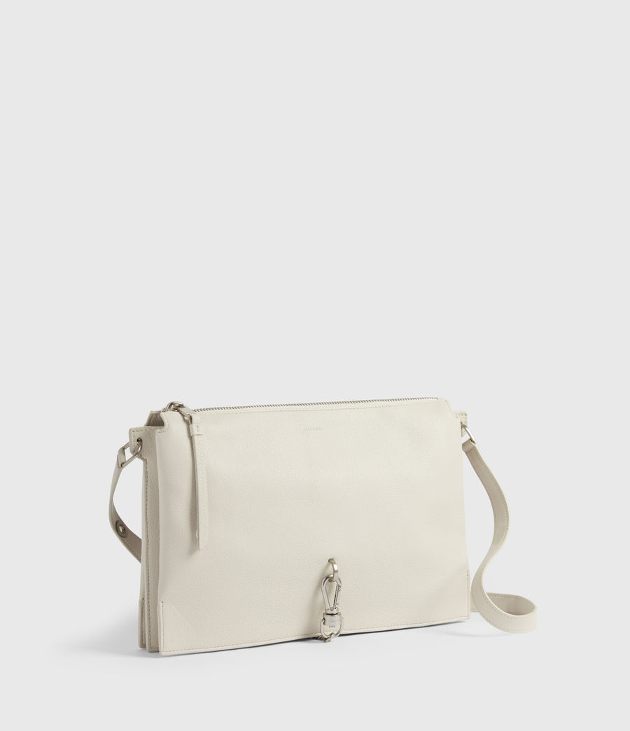 all saints sheringham leather shoulder bag