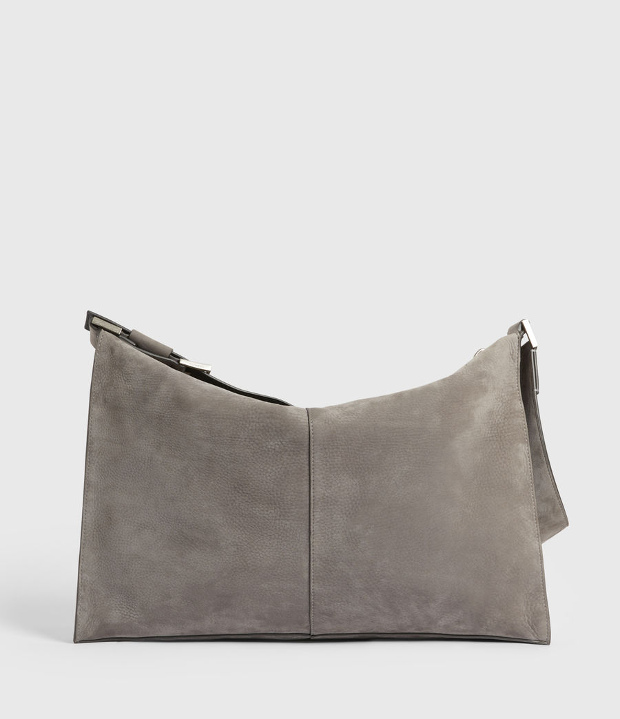 edbury suede shoulder bag