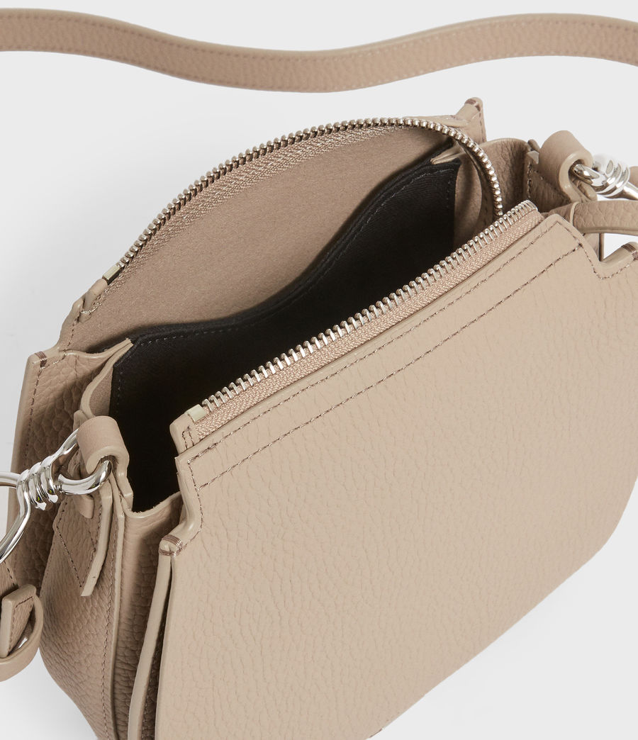 captain lea leather crossbody bag