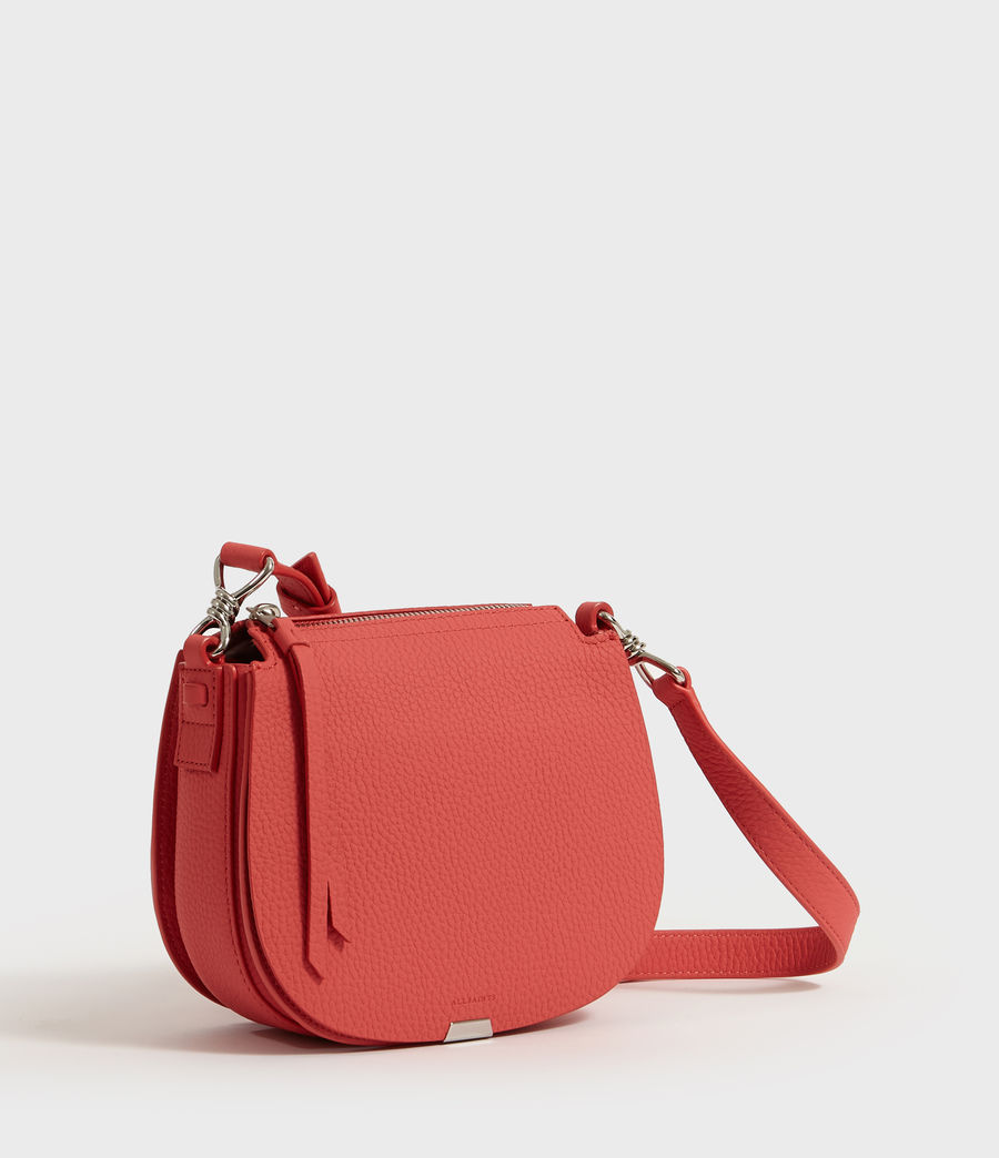 captain lea leather crossbody bag